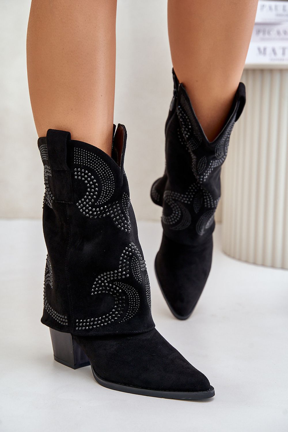 Heeled boots model 202168 Step in style