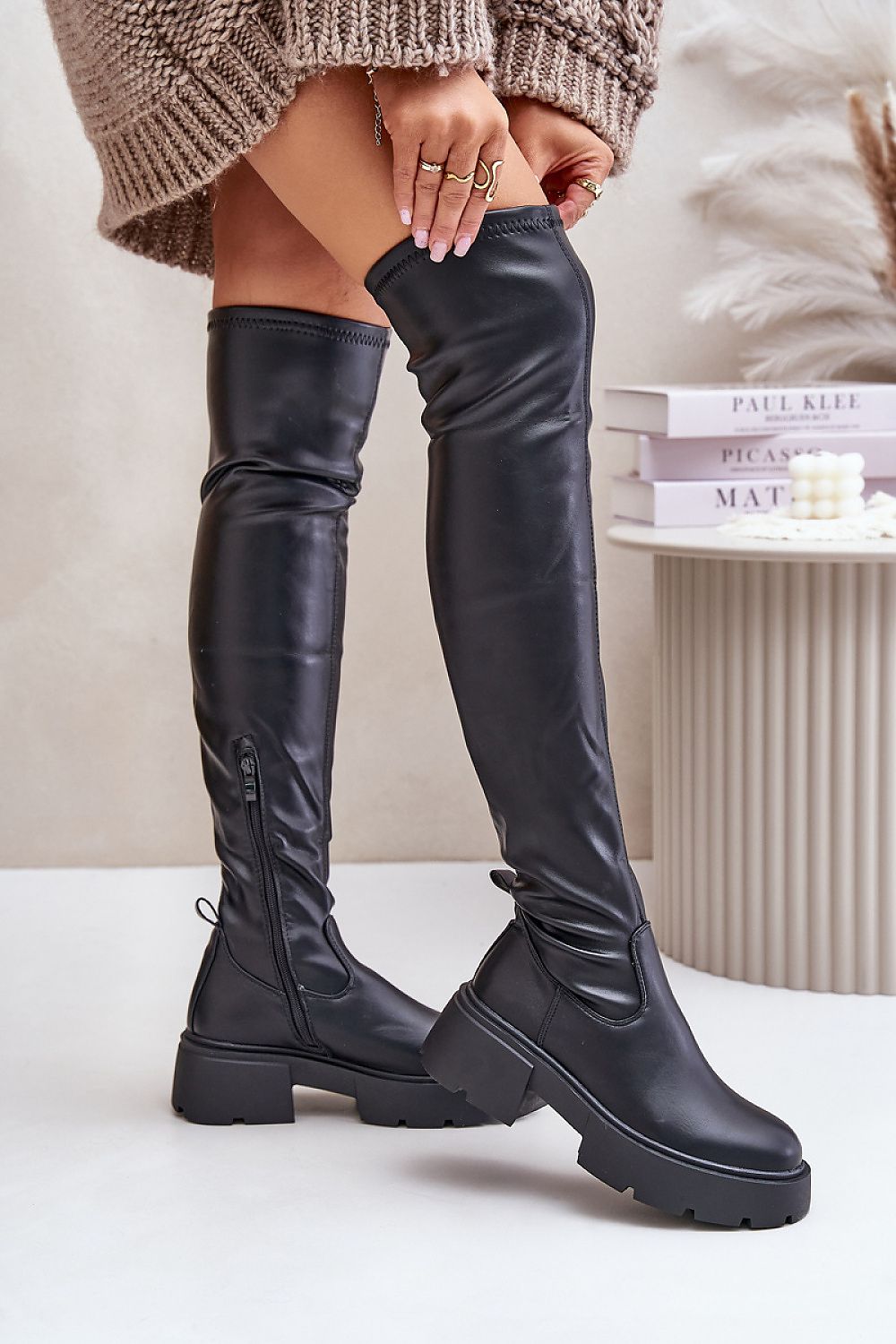 Thigh-high boots model 202171 Step in style