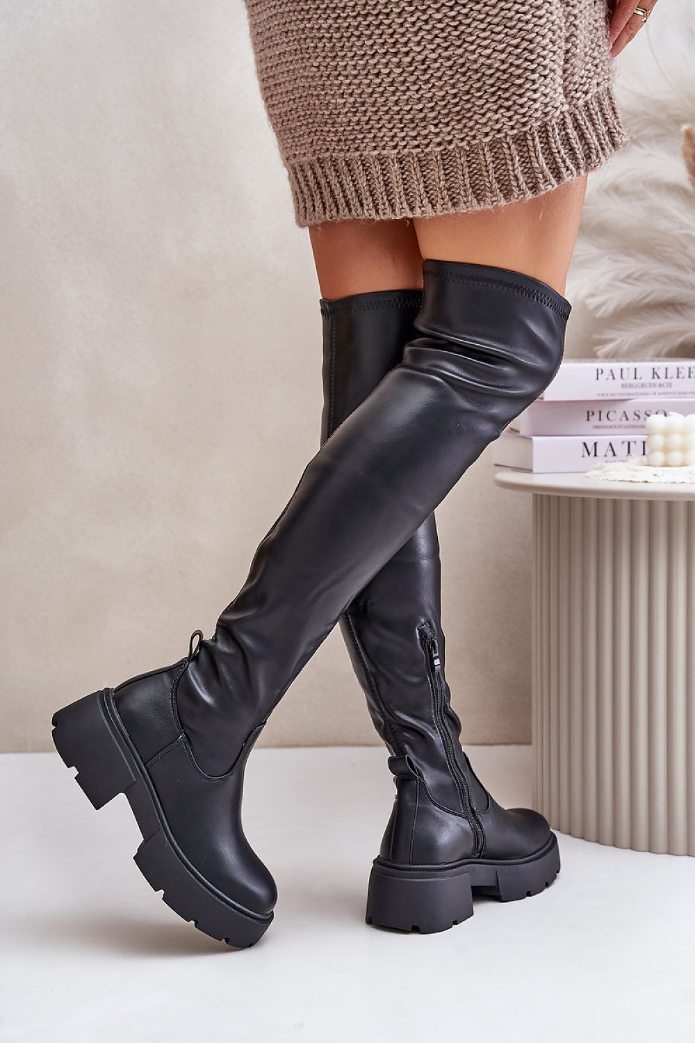 Thigh-high boots model 202171 Step in style