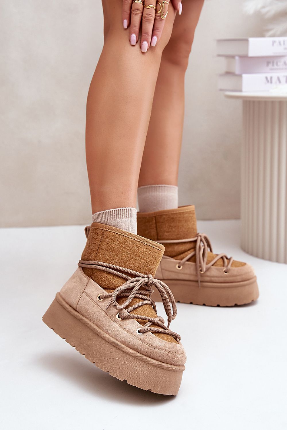 snow boots model 202182 Step in style