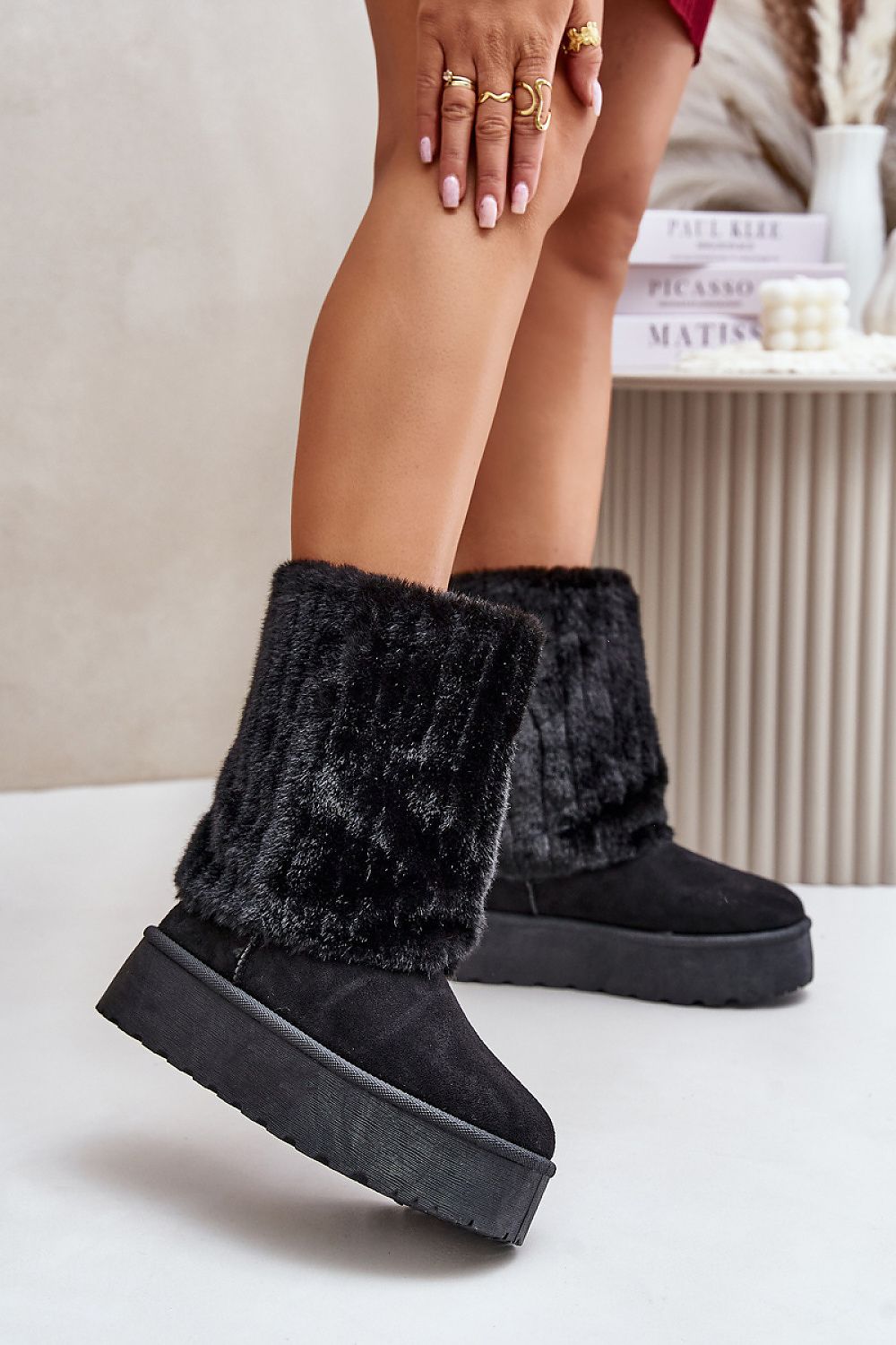 snow boots model 202196 Step in style