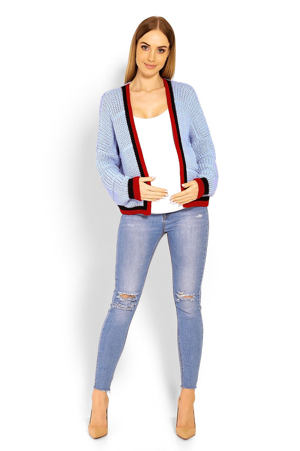 Maternity cardigan model 114486 PeeKaBoo