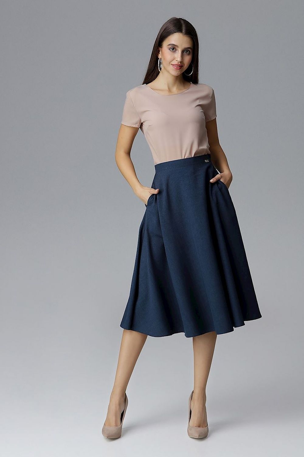 Jupe model 126037 Figl