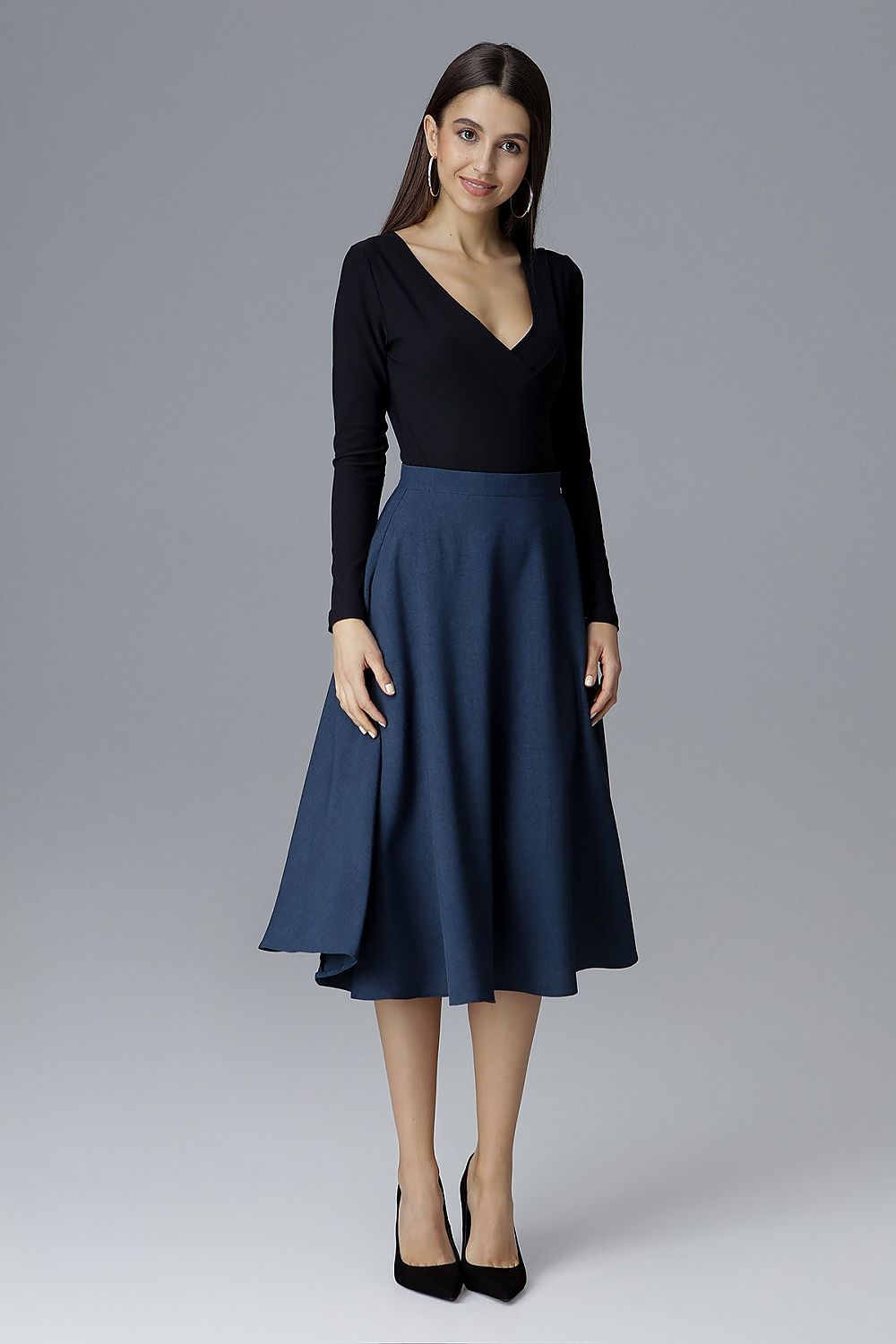 Jupe model 126037 Figl