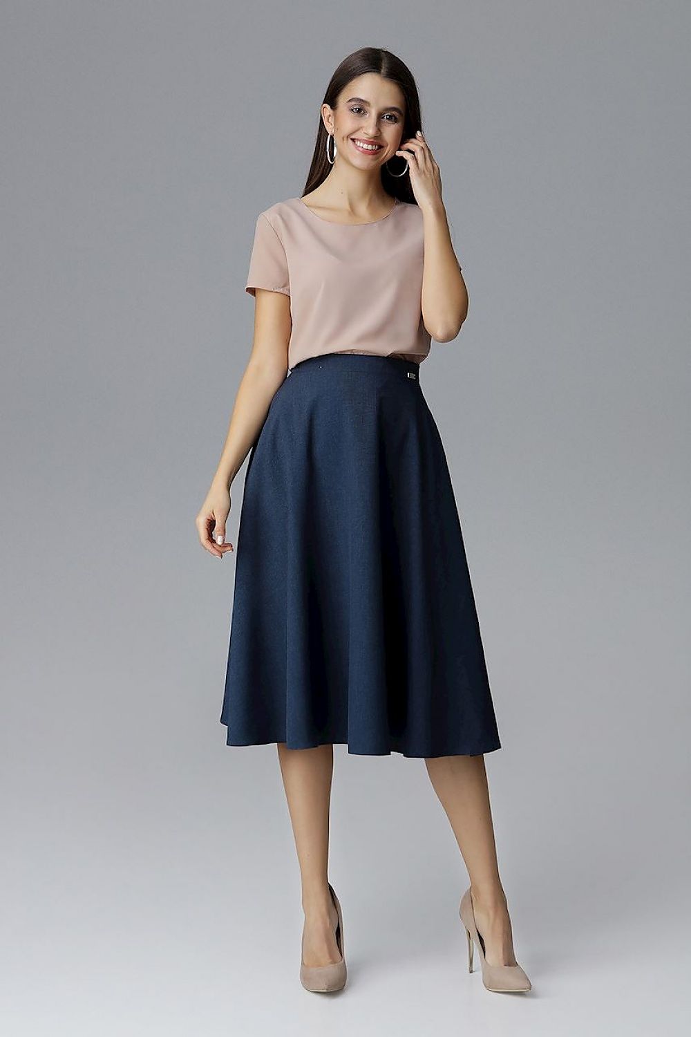 Jupe model 126037 Figl