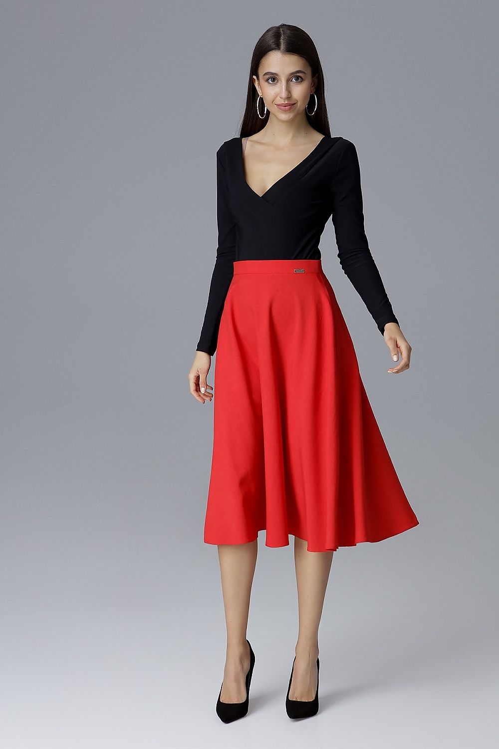Jupe model 126037 Figl