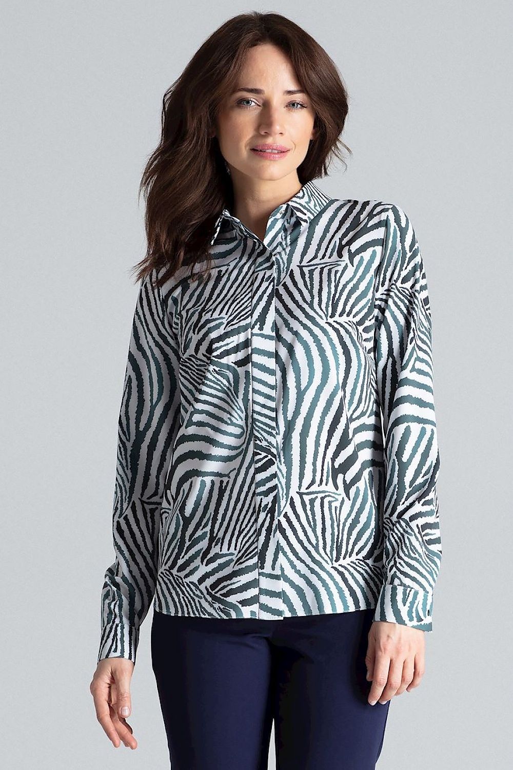Long-sleeved shirt model 133248 Lenitif