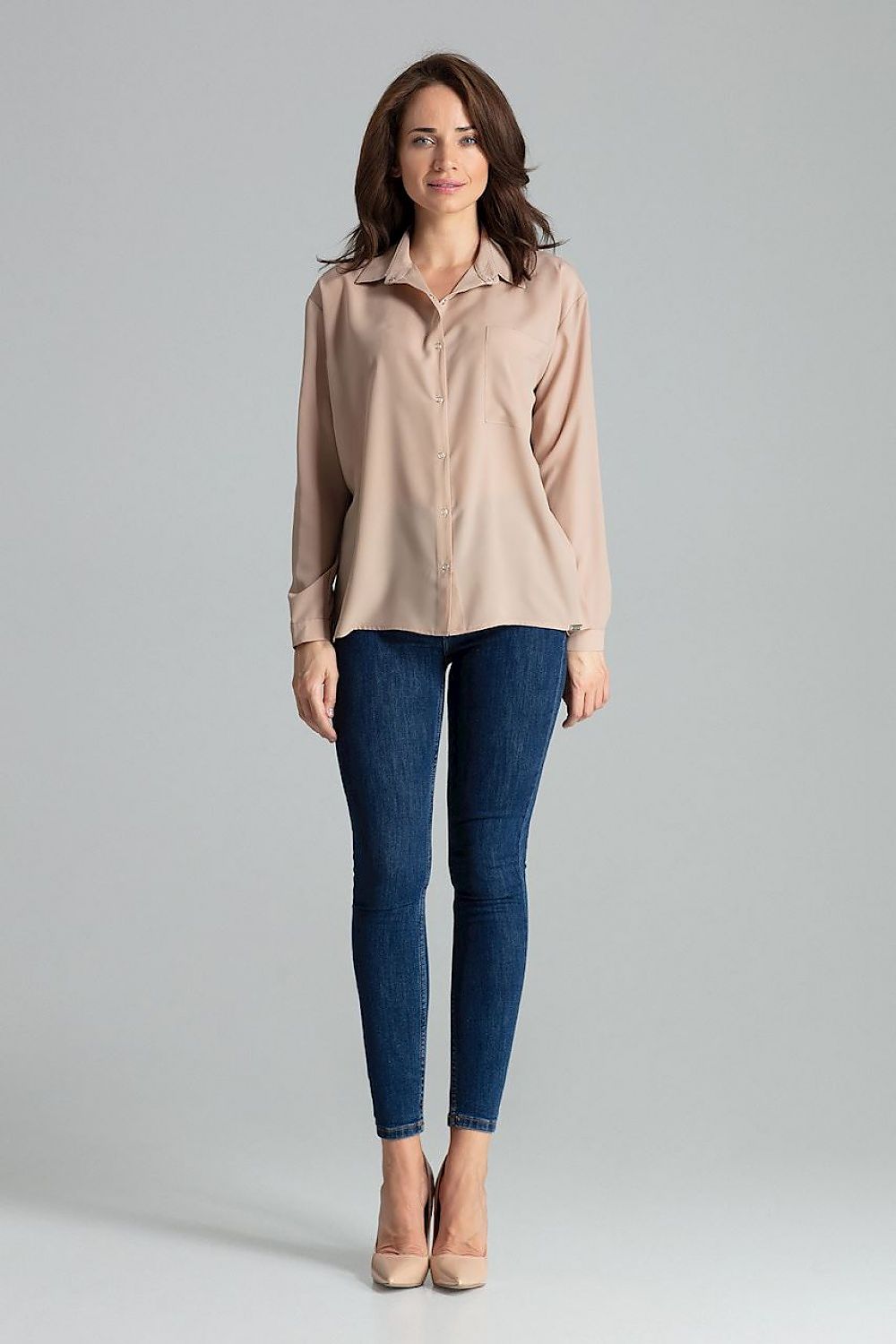 Long-sleeved shirt model 135875 Lenitif
