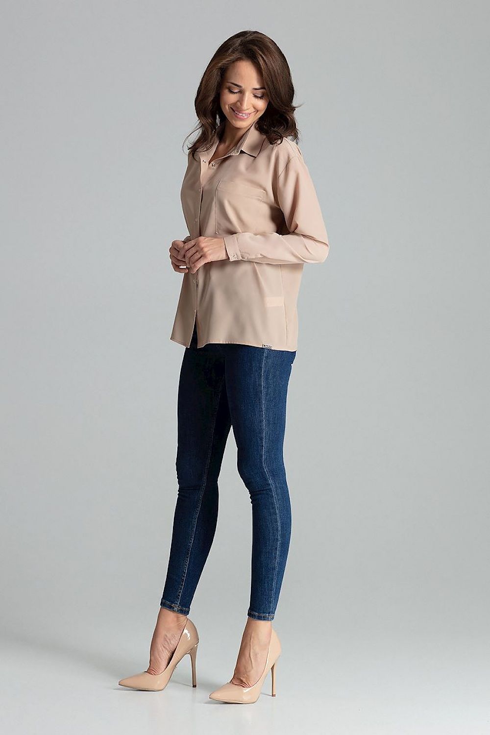 Long-sleeved shirt model 135875 Lenitif