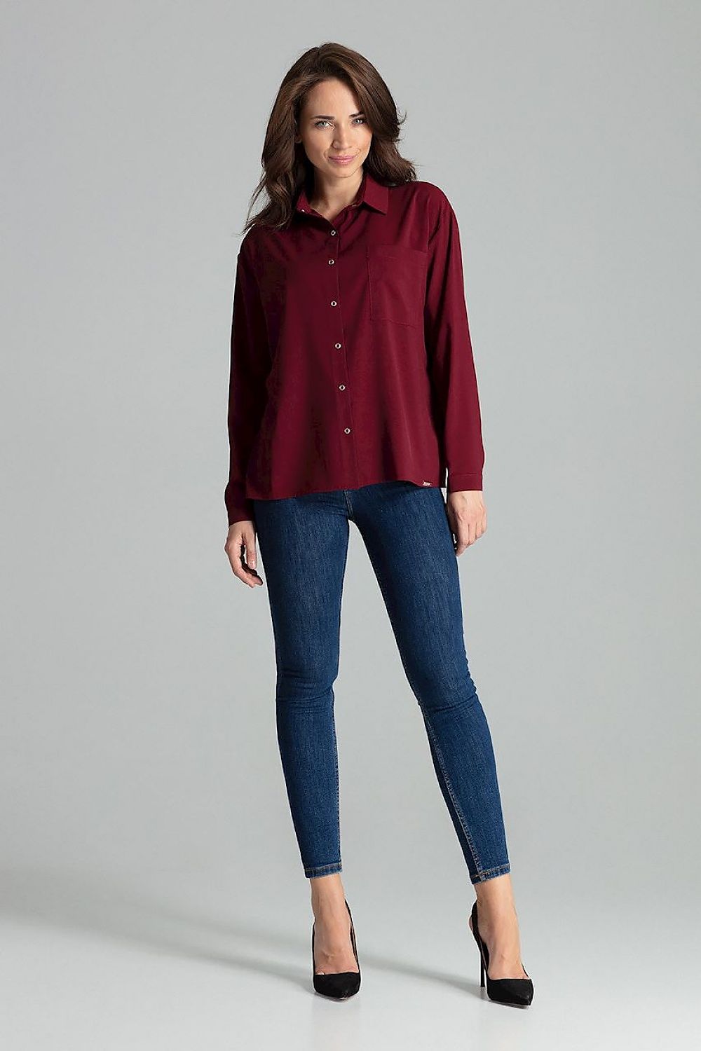 Long-sleeved shirt model 135875 Lenitif