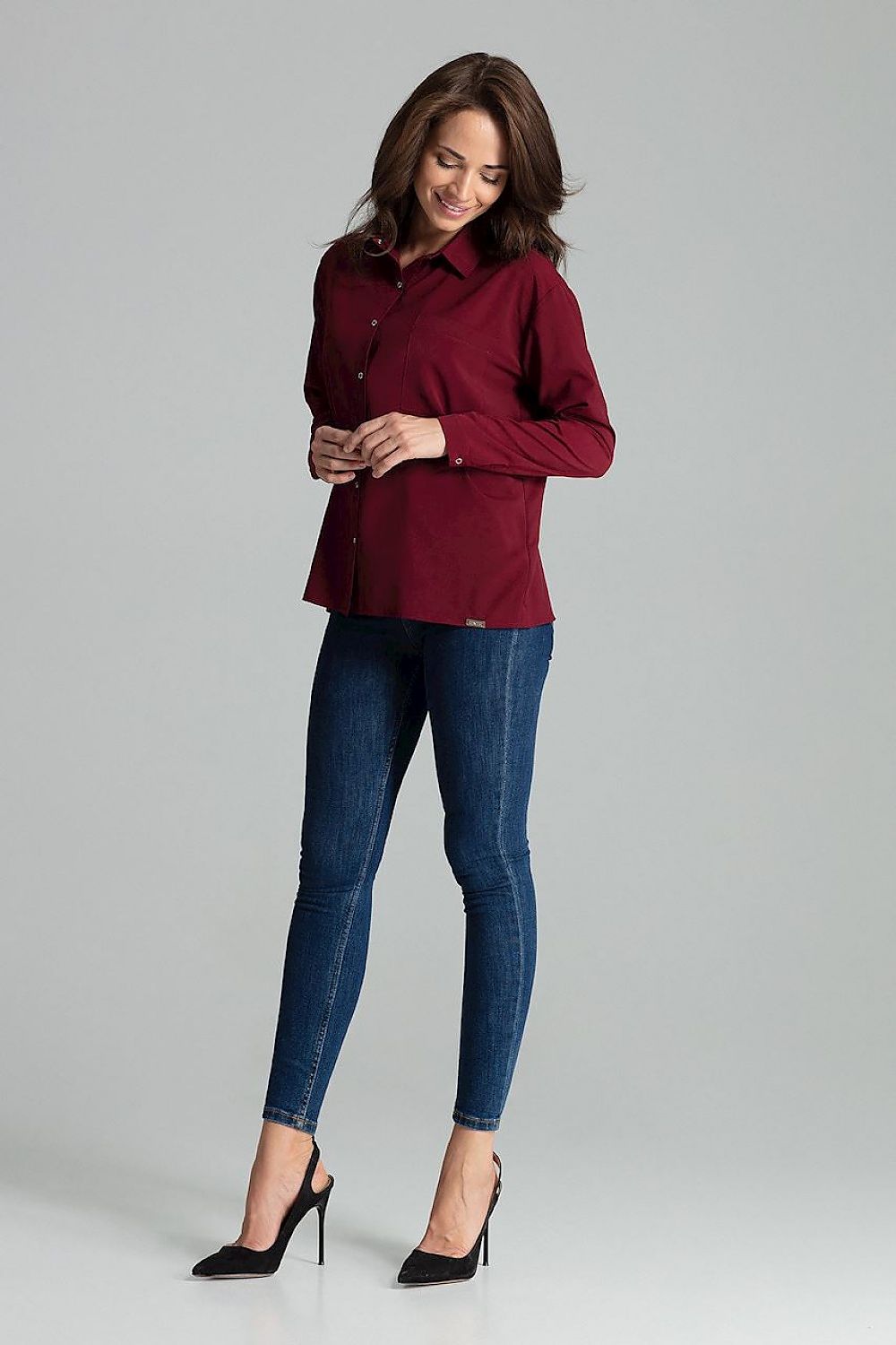Long-sleeved shirt model 135875 Lenitif