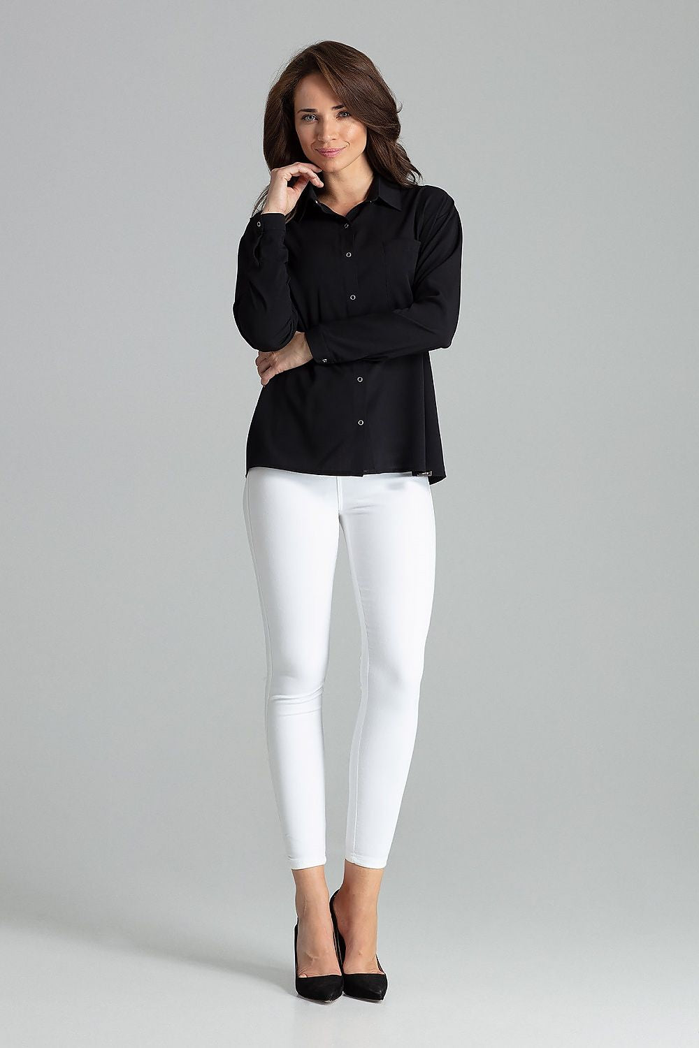 Long-sleeved shirt model 135875 Lenitif