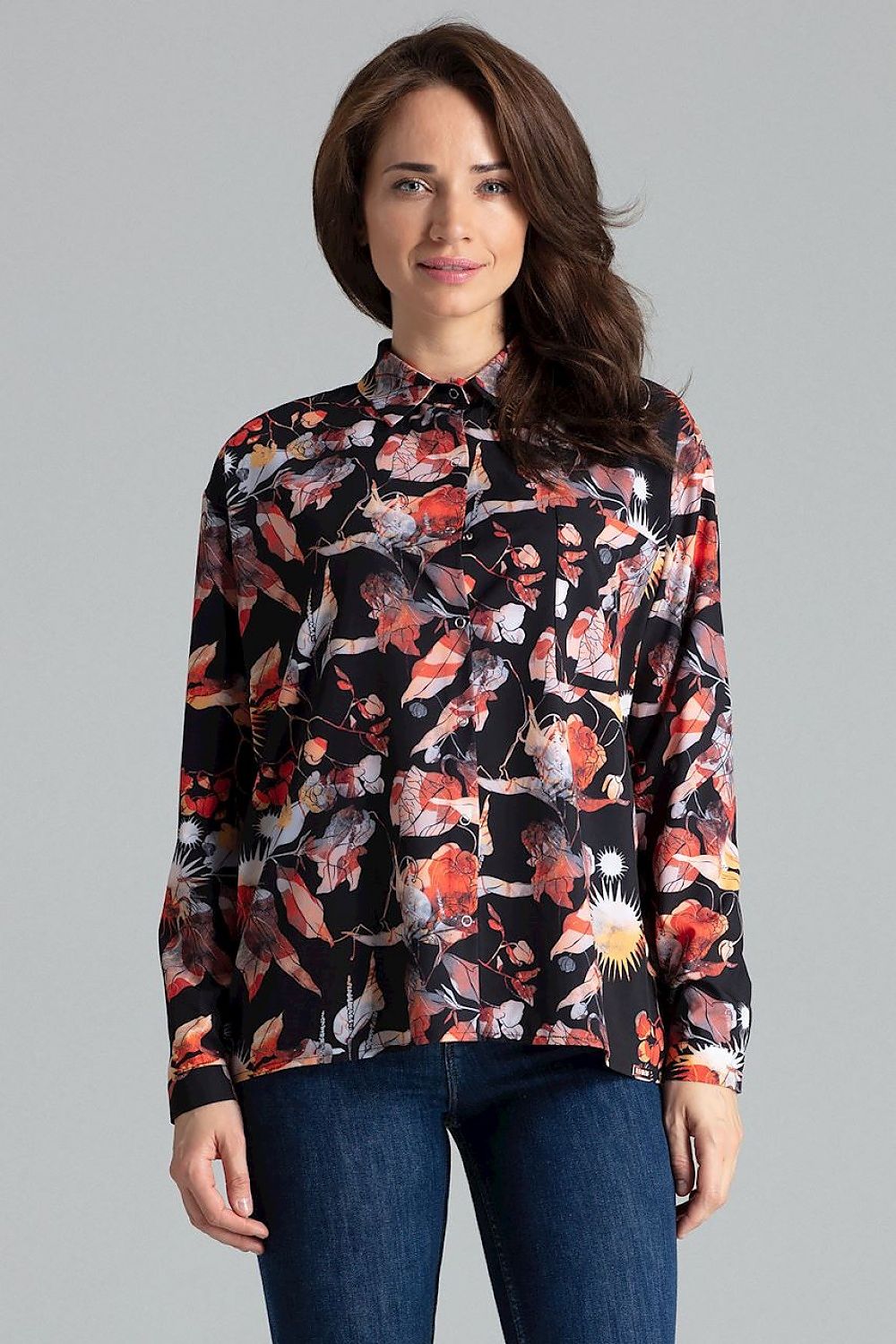 Long-sleeved shirt model 135875 Lenitif