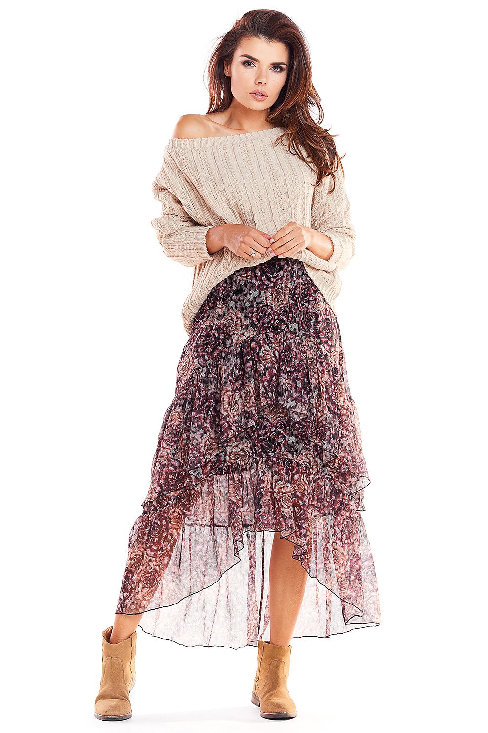 Jupe model 139551 awama