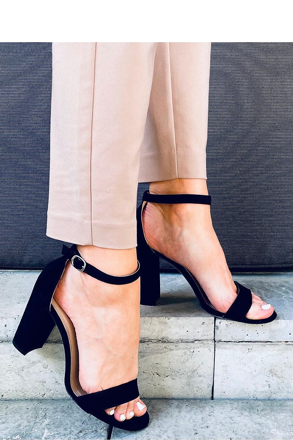 Heeled sandals model 166530 Inello