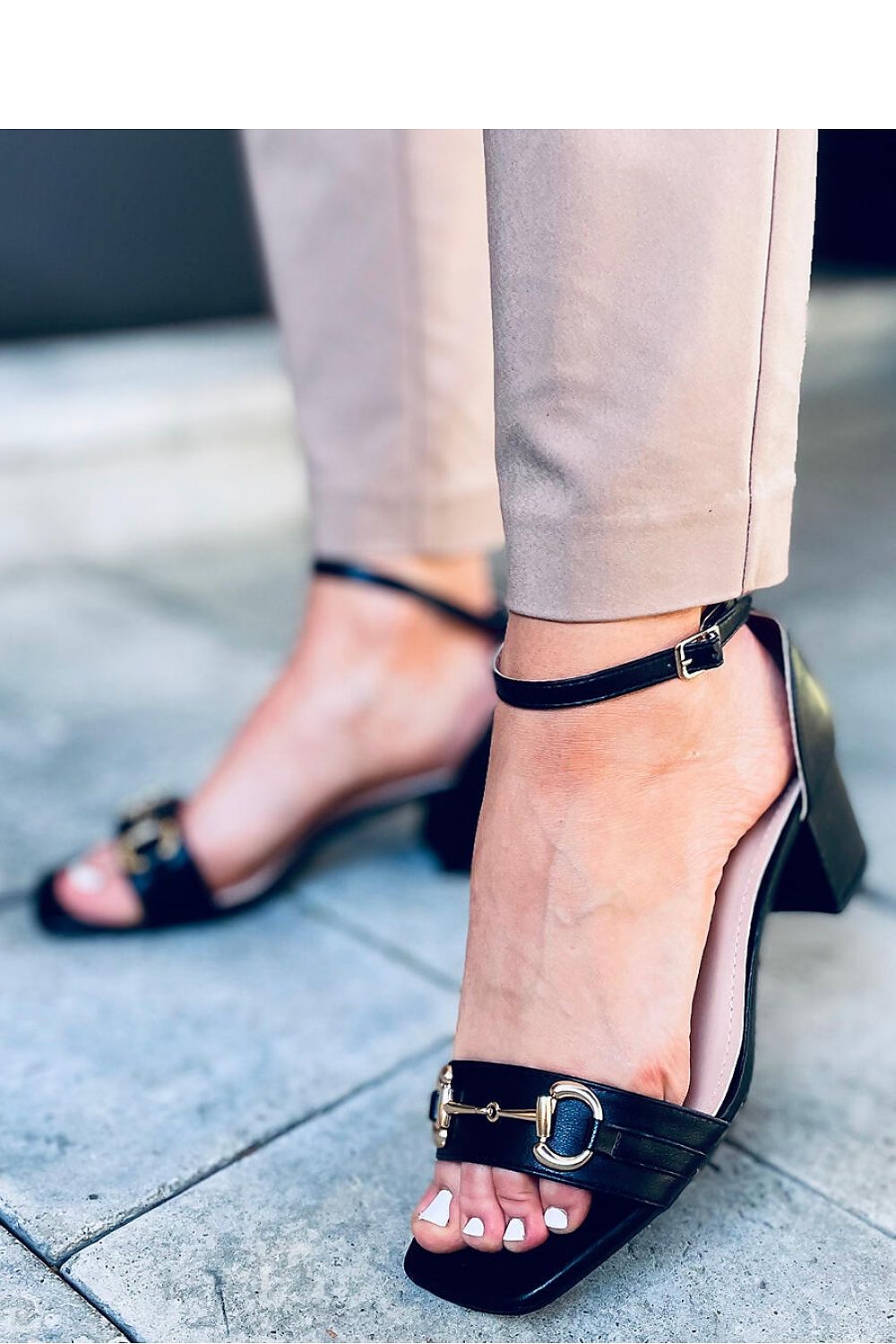 Heeled sandals model 166546 Inello
