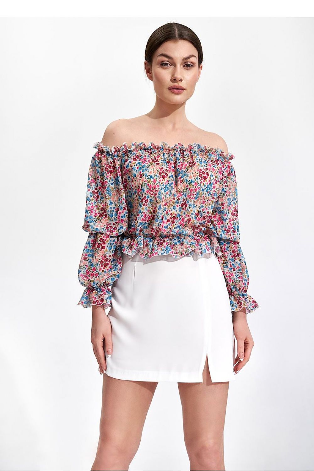 Jupe courte model 167222 Figl