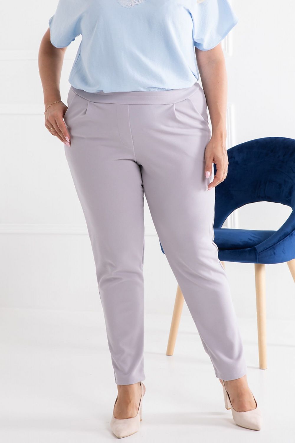Pantalon taille plus model 169232 Karko