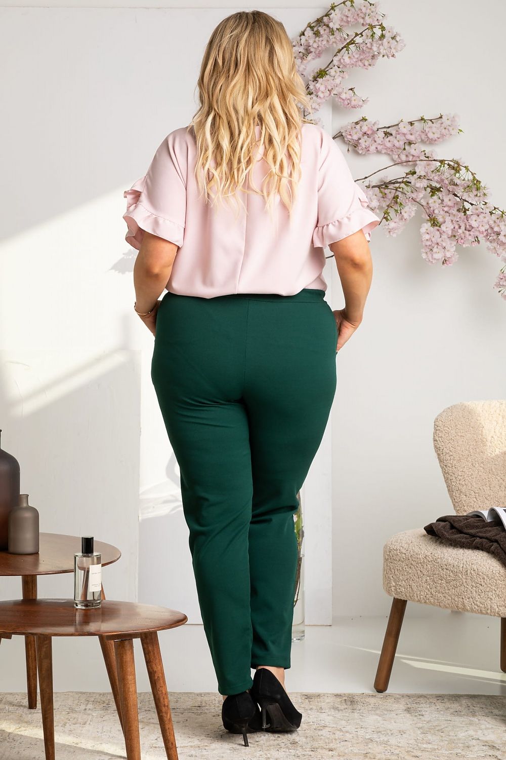 Pantalon taille plus model 169232 Karko