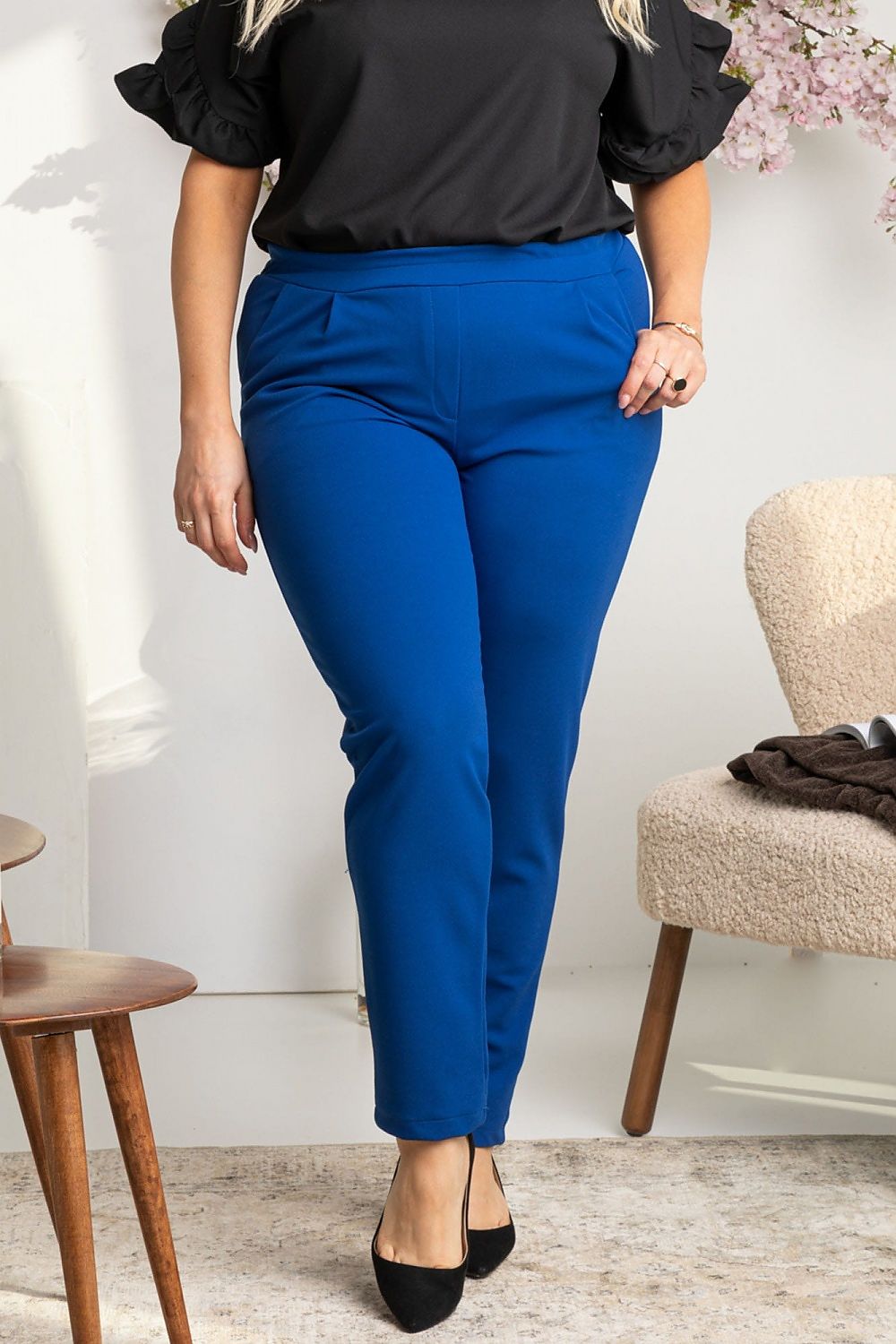 Pantalon taille plus model 169232 Karko
