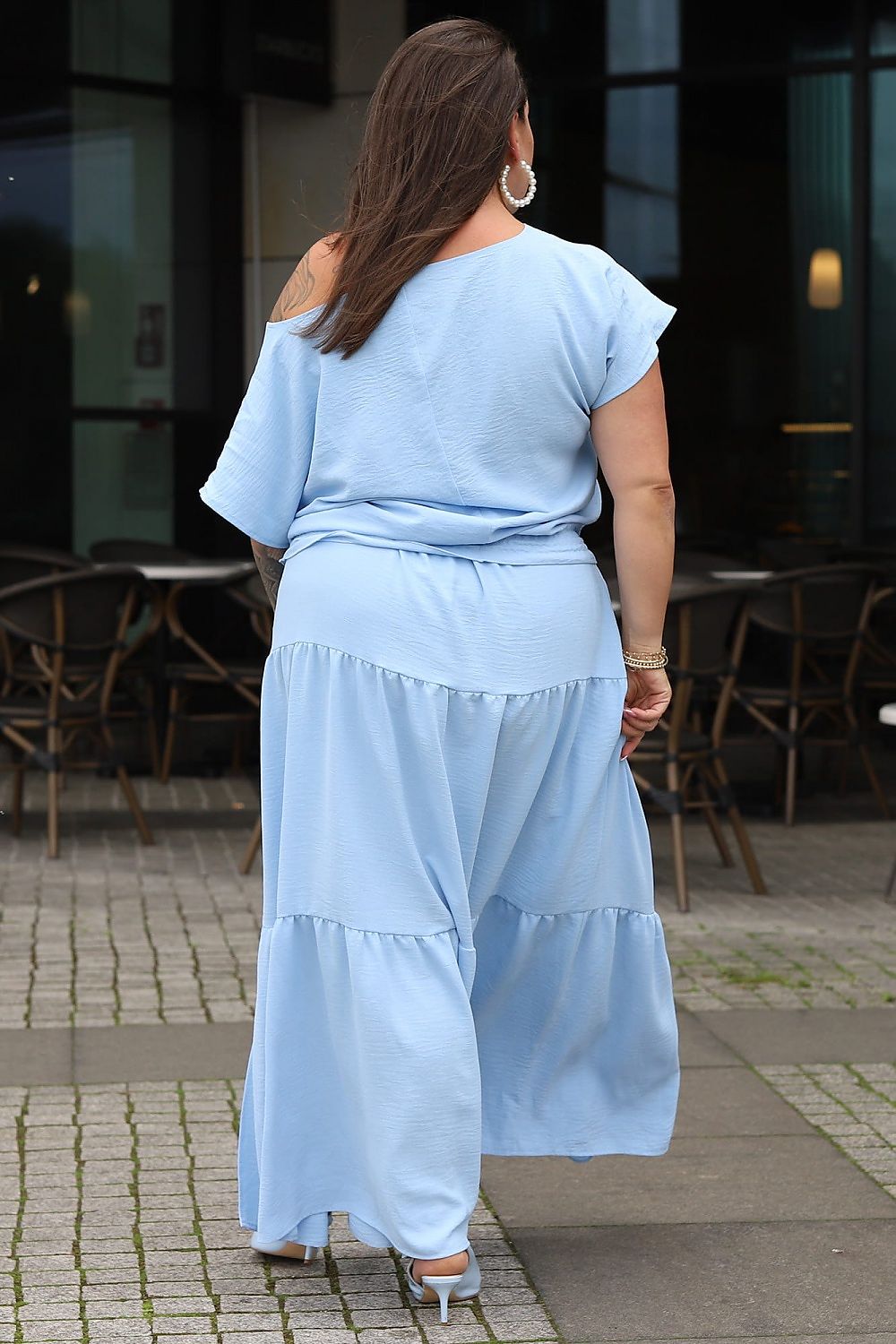 Plus size skirt model 169275 Karko