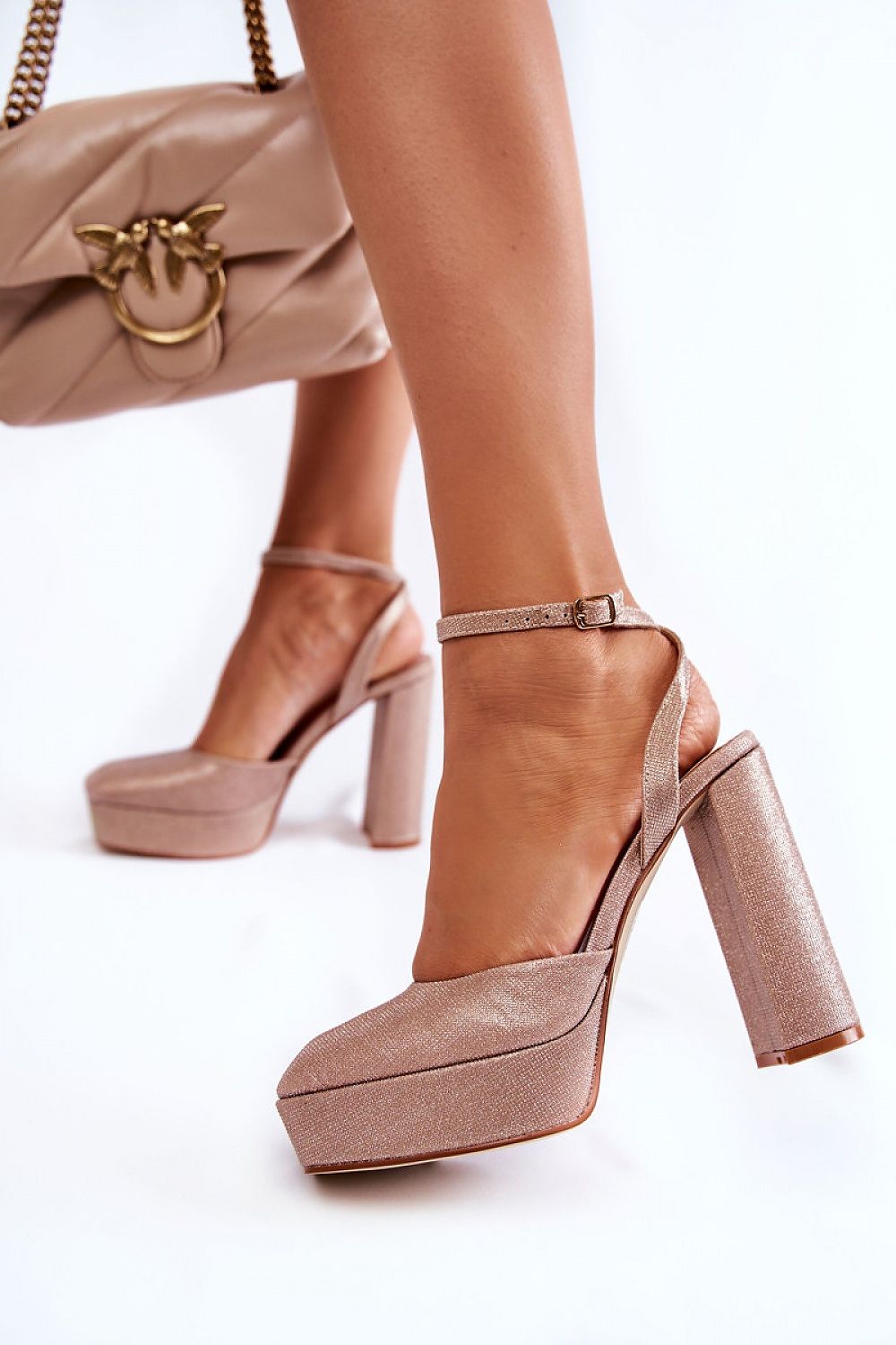 Heeled sandals model 180541 Step in style