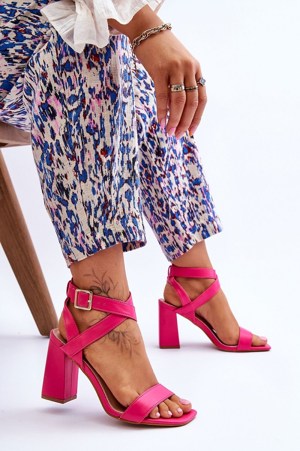 Heeled sandals model 177742 Step in style