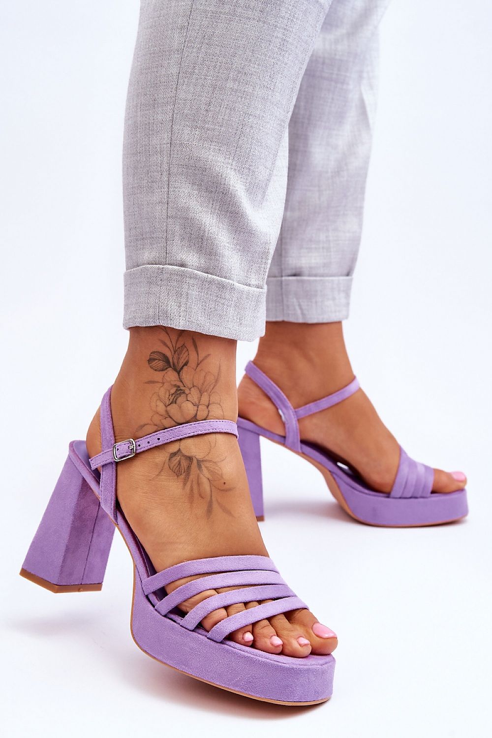 Heeled sandals model 179123 Step in style
