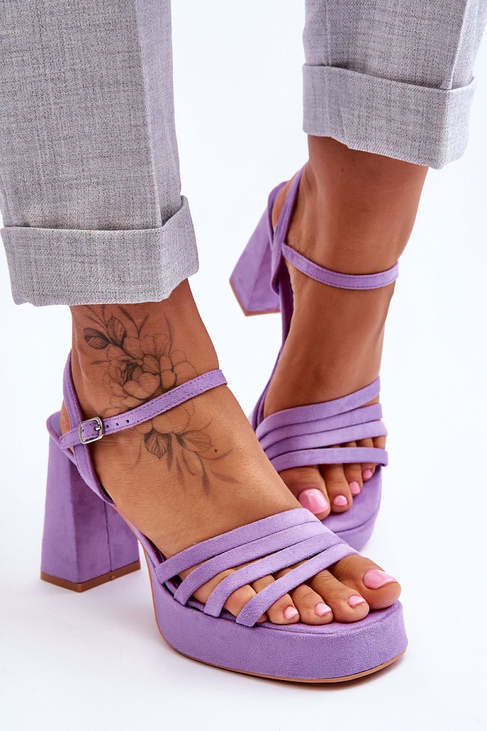 Heeled sandals model 179123 Step in style