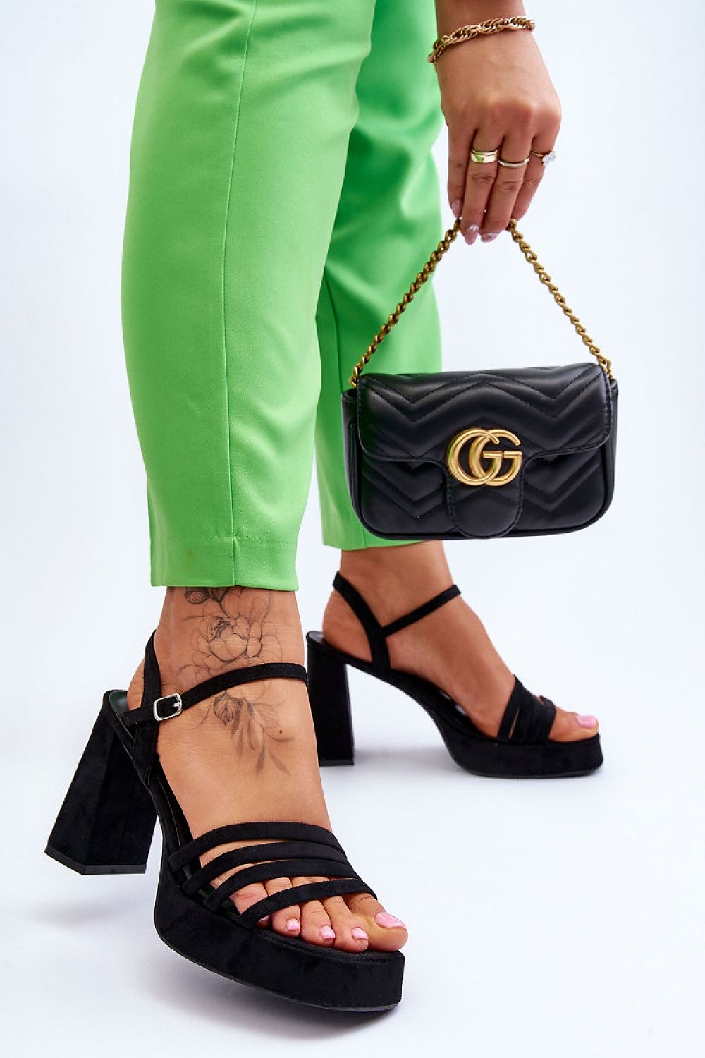Heeled sandals model 179123 Step in style