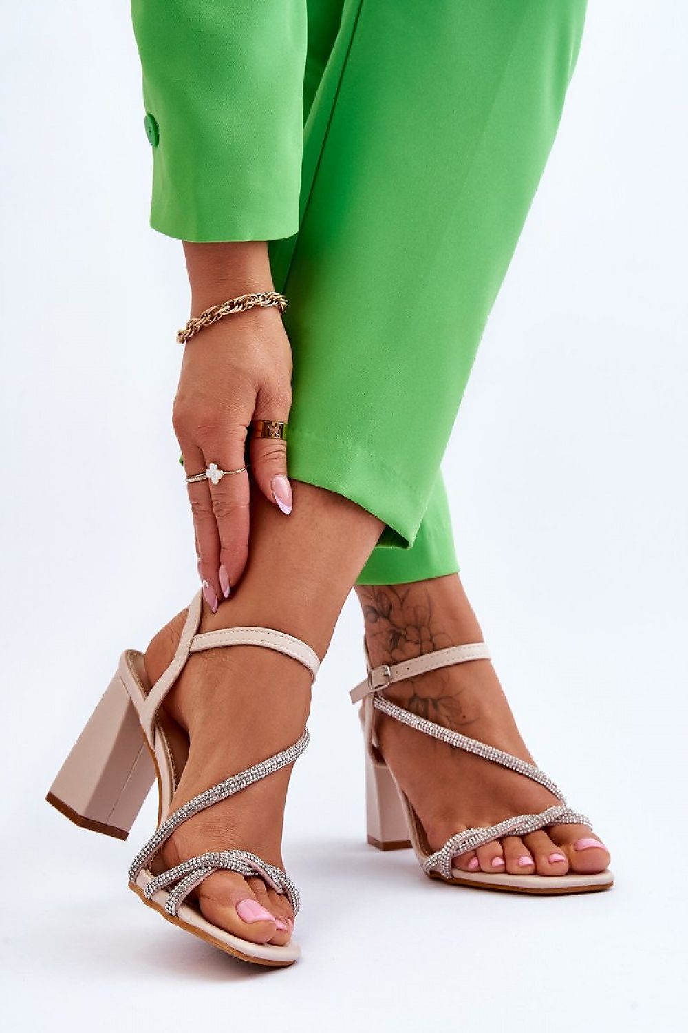 Heeled sandals model 179142 Step in style