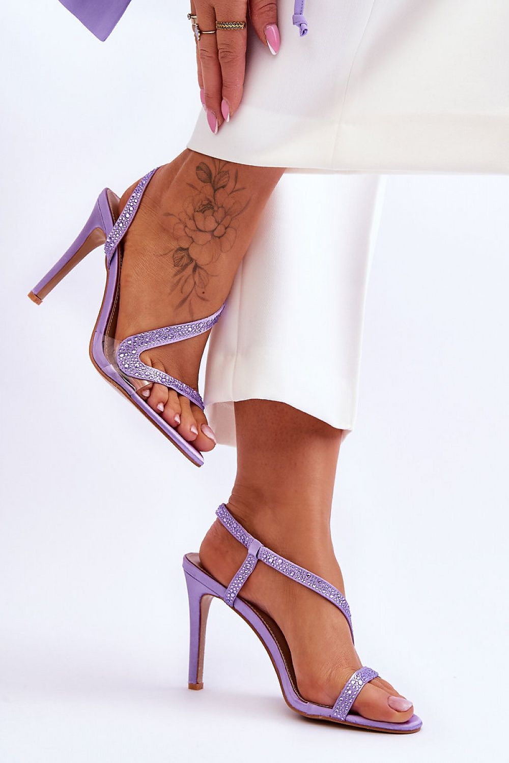 Heeled sandals model 179613 Step in style