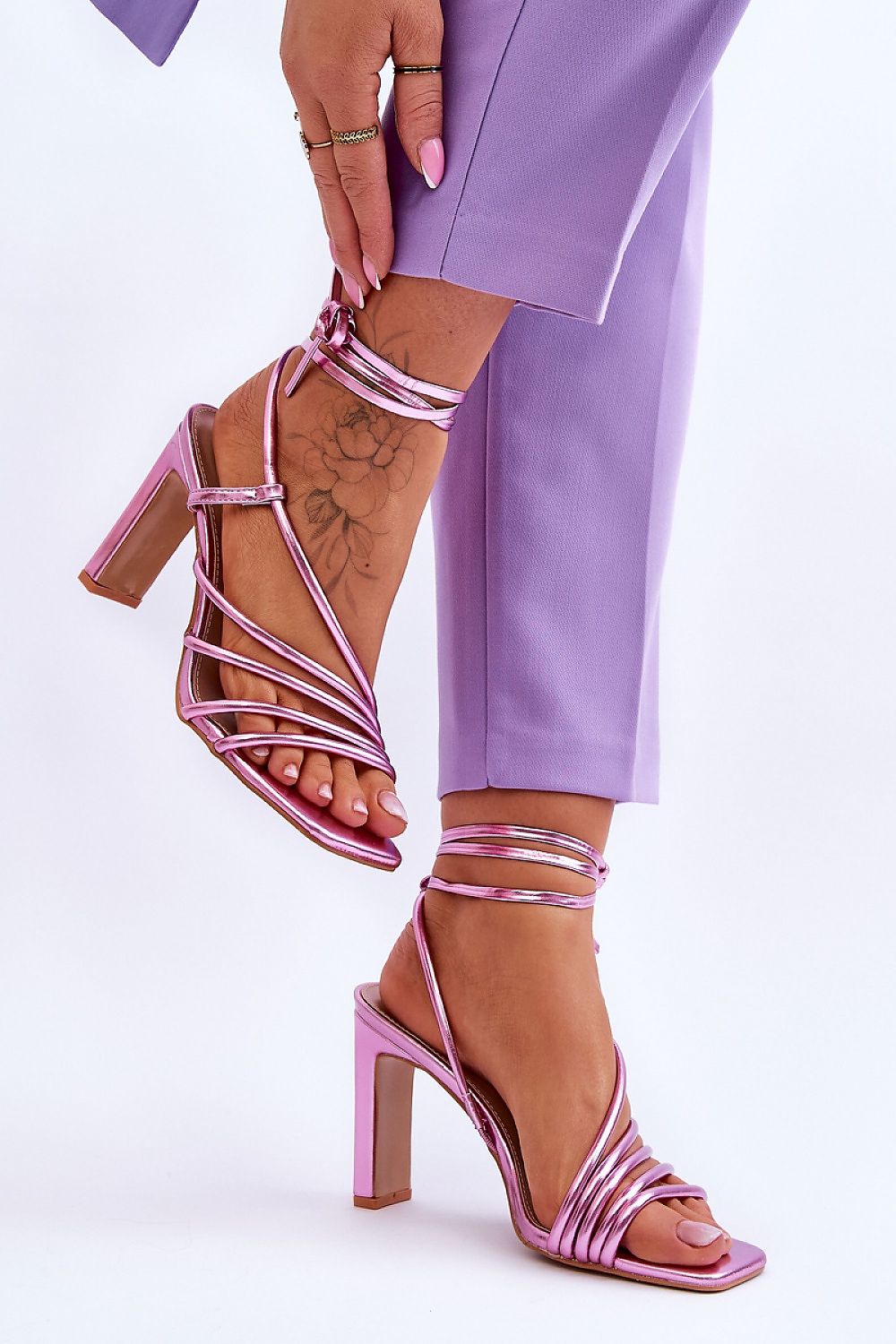 Lace-up sandals model 179627 Step in style