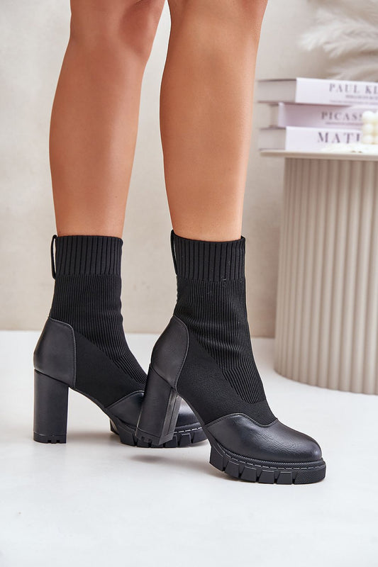 Heeled boots model 202155 Step in style