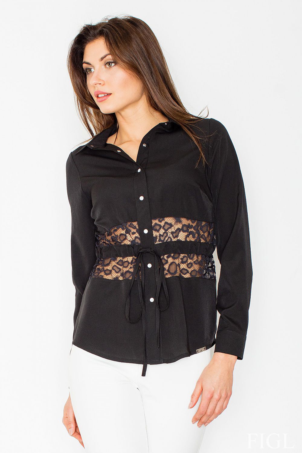 Long-sleeved shirt model 60186 Figl