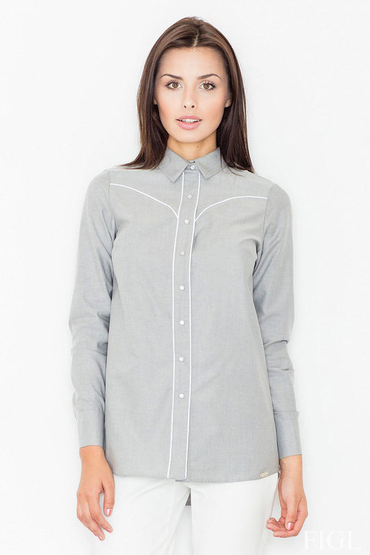 Long-sleeved shirt model 61518 Figl