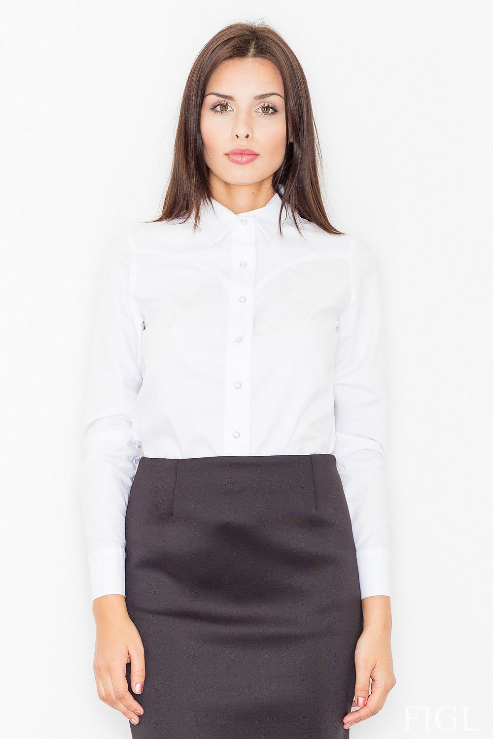 Long-sleeved shirt model 61518 Figl