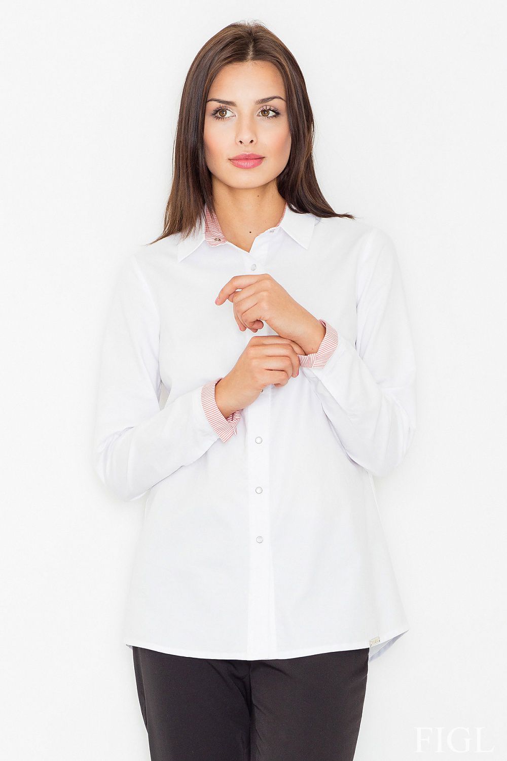 Long-sleeved shirt model 61520 Figl