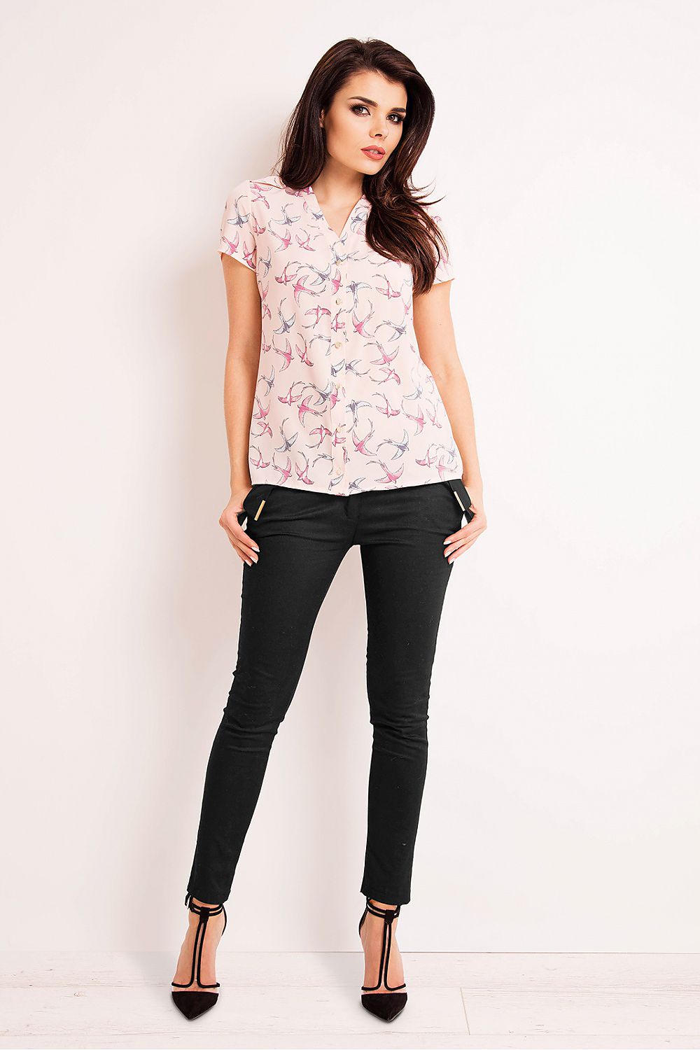 Long-sleeved shirt model 80741 Infinite You