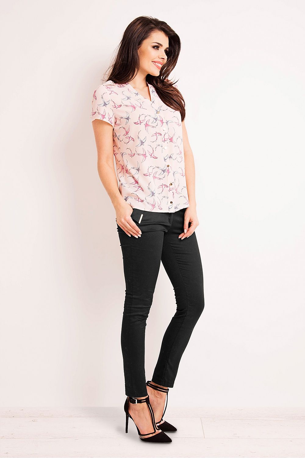 Long-sleeved shirt model 80741 Infinite You