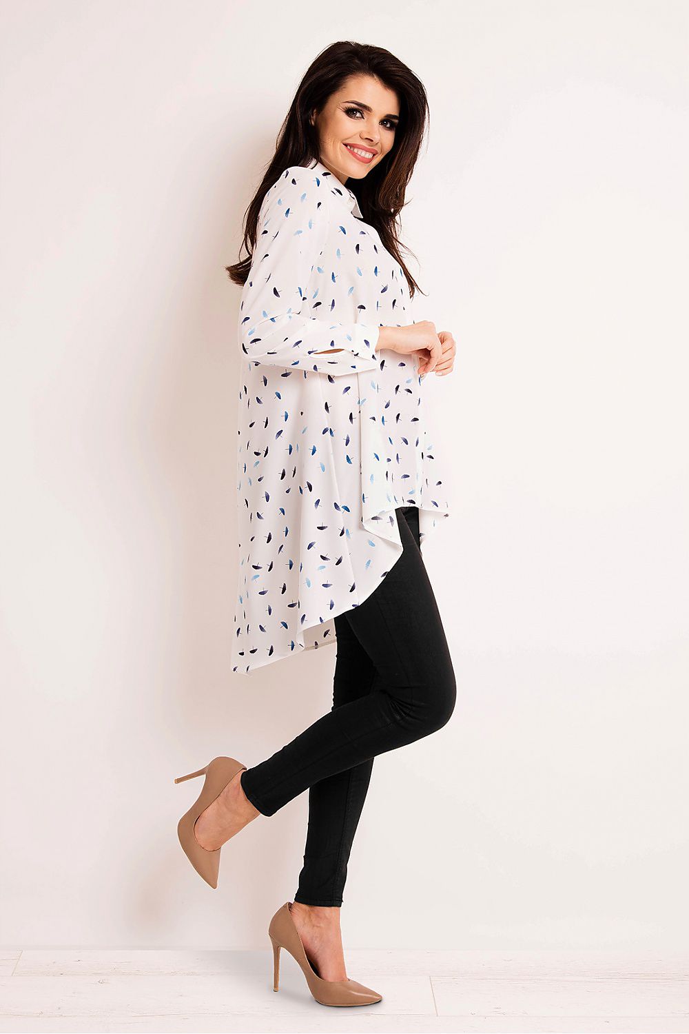 Long-sleeved shirt model 80743 Infinite You
