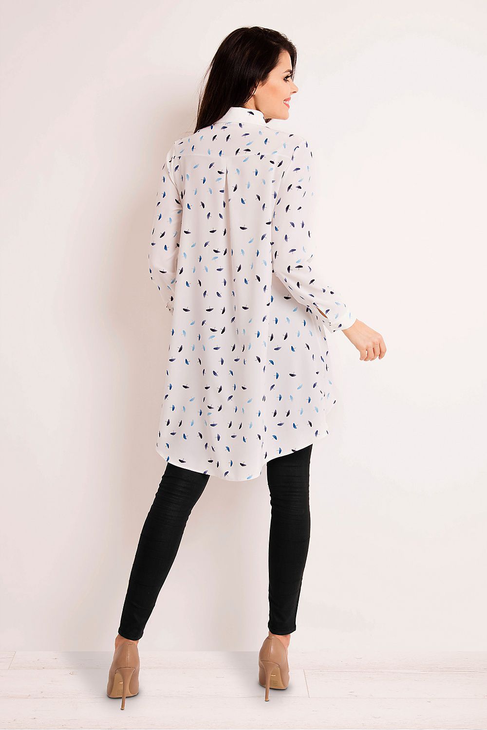 Long-sleeved shirt model 80743 Infinite You