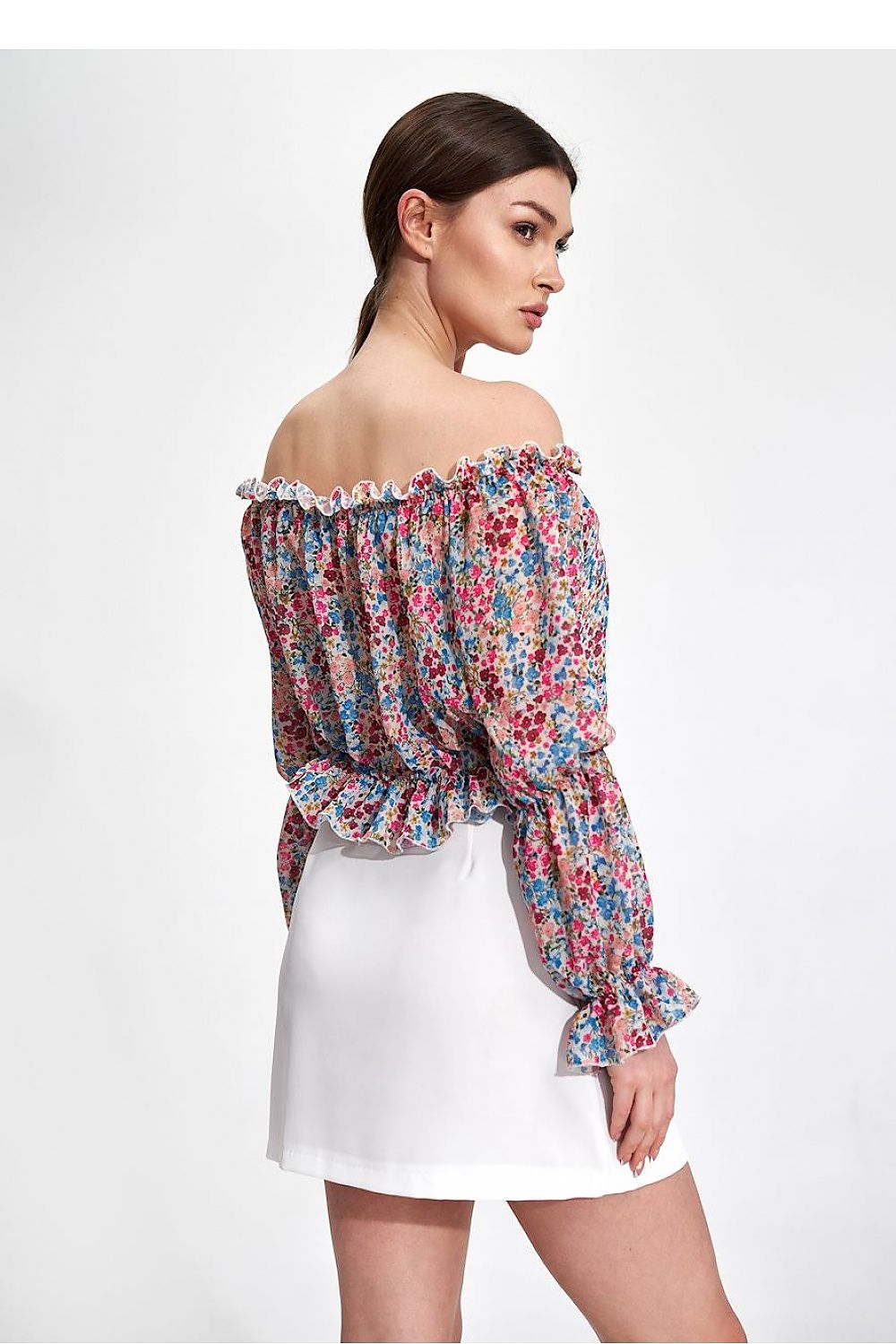 Jupe courte model 167222 Figl