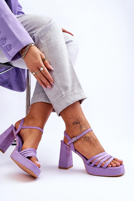 Heeled sandals model 179123 Step in style
