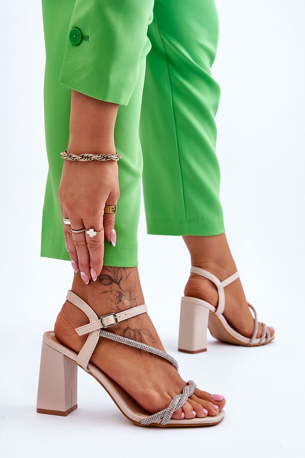 Heeled sandals model 179142 Step in style